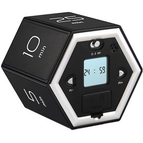 Resim Kosona Altıgen Şekilli Zamanlayıcı - Otomatik Dönüşlü Mutfak Ve Çalışma Kronometresi 