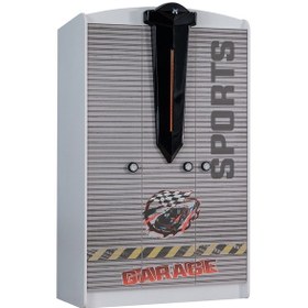 Resim Setaymobilya Sports Çocuk Odası, Mercedes Araba Dolap Masa Şifonyer - Beyaz 