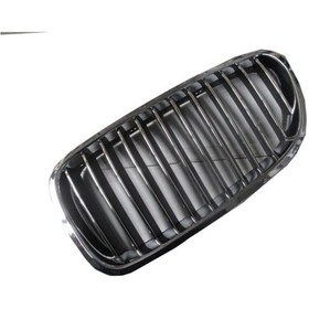 Resim Eşdeğer Ürün Oem No 51137203649 Uyumlu Bmw 5 Serı F10 10/13 Ön Panjur Sol Nikelajlı İç Petekleri Siyah 