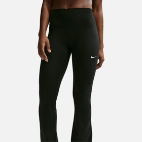 Resim Nike One Dri-Fit Tight High-Waisted Flared Useam Kadın Tayt 