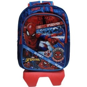 Resim Frocx Spıderman Çekçekli İlkokul Çantası Check Go -48116 