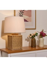 Resim Lighting Pario Abajur - Kahverengi / Beyaz - 50x30 Cm Çok Renkli 