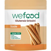 Resim WEFOOD Glutensiz Grissini Sade 40g 