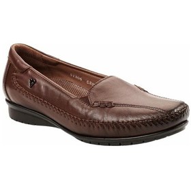 Resim Forelli 51306 Marla-g Taba Kadın Comfort Deri Ayakkabı Taba 