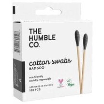 Resim The Humble Co Bamboo Kulak Çubuğu Siyah 100 Adet 