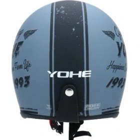 Resim Yohe 880 Retro Motor Kaskı (Ece-22.06) 
