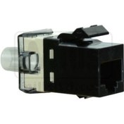 Resim Te Amp Cat6 Keystone Jack Siyah 