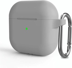 Resim Coverzone Apple Airpods 4 ile uyumlu 4. Nesil AirP-ods Kılıf 2024 Professional Termoplastik Soft Kancalı Tam Kaplayan Halcyon Kılıf Airpods 4 ile uyumlu Kapak 