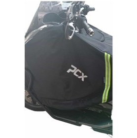Resim Motoanl Motosiklet Pcx Diz Örtüsü Impertex Rüzgarlık Bacak Diz Koruma Siyah 