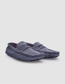 Resim Cabani Triko Mavi Erkek Loafer 