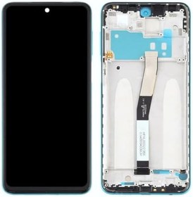 Resim Xiaomi Redmi ile Uyumlu Note 9 Pro Lcd Ekran Dokunmatik Full Çıtalı Açık Mavi 