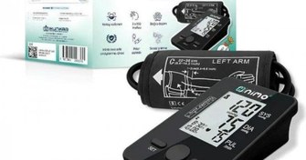 Resim Nimo Dijital Kol Tipi Konuşan Tam Otomatik Dijital Tansiyon Aleti DBP-1318 Kol Pilli-Adaptör Girişli(Telefon Şarj Adaptörü) 