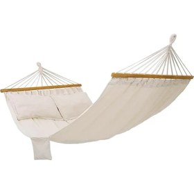 Resim GDC22M Hamak, Dış Mekan Çok Kişilik, Çubuk Hamak, 200 x 150 Cm, Tüv Rheinland, 300 Kg, Bej 
