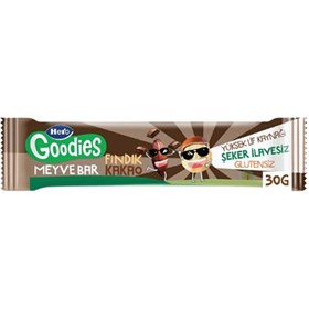 Resim HERO GOODİES Fındık Kakao Meyve Bar 30g 