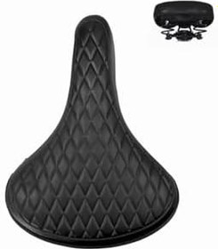 Resim Epic 26X200 Saddle Geniş Yumuşak Yaylı Bisiklet Selesi Koltuğu 
