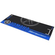 Resim Yamaha Uyumlu Mavi Desenli 80 X 220 Cm Kaydırmaz Motosiklet Halısı 