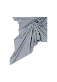Resim Mim Eşarp Tuana Eşarp Medine İpeği Büyük Boy Eşarp 140x140 Cm Açık Gri 