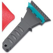 Resim Slıkonlu Buz Kazıyıcı Buz Kırıcı Araç Kar İçin Cam Temizleyici 