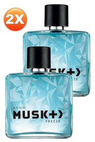 Resim Avon Musk Freeze Erkek Parfüm Edt 75 Ml. İkili Set 