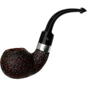 Resim Peterson Sherlock Holmes Lestrade 9mm. Filtreli Vulcanite Saplı Pipo 