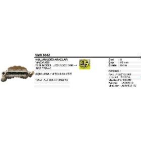 Resim Vertex DİYOT TABLASI-MT YM.L200/300 98---- İNCE TARAK - VERTEX-VMR8582 