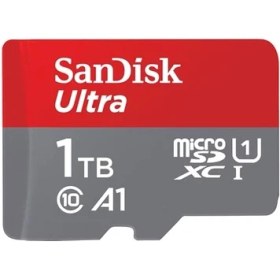 Resim Sandisk Ultra Android Microsdxc Uhs-I Hafıza Kartı 1 Tb + Adaptör (Akıllı Telefonlar ve Tabletler Için, A1, Sınıf 10, U1, Full Hd Videolar, 150 Mb/s'ye Kadar Okuma Hızı) 
