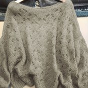 Resim Optimize Edilmiş Versiyon - Uzatılmış Boy - Büyük Beden Yumuşak Lazy Hollow-Out Yeni Yüksek Kalite Bol Kesim Gençlik Çok Yönlü Kazak Üst 