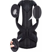 Resim Medikal Sırt Dik Durma Korsesi Ortopedik Korse Balenli Dik Duruş Korsesi Kamburluk Önleyici 