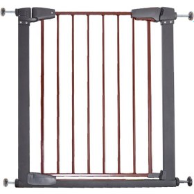 Resim Kahve Metal Çocuk Güvenlik Kapısı 