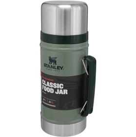 Resim Stanley Klasik Vakumlu Çelik Yemek Termosu Yeşil 0.94 Lt 