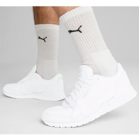 Resim Puma 384855 St Runner V3 Spor Ayakkabı Beyaz Beyaz 