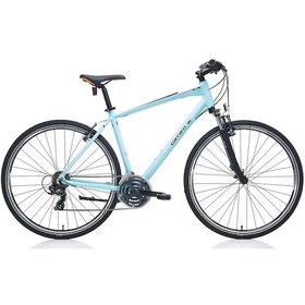Resim Carraro Sportive 220 28 Jant 457h 21v Vb Şehir Bisikleti Mavi Siyah Turuncu Mavi 