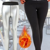 Resim Kadınlar, kalçaları kaldırmak ve karınlarını sıkılaştırmak için yüksek bel esnekliğine sahip spor fitness yoga pantolonları giyerler, uzun pantolonlarda terlemenizi sağlarlar. 