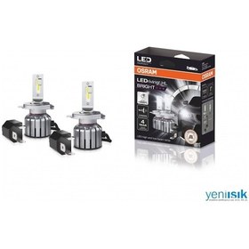 Resim Osram H4 Led Xenon Kit %300 Fazla Işık 12v 2 Adet 