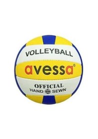 Resim Avessa El Dikişli Voleybol Topu Vt-1000-100 Mavi - Sarı 