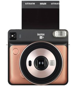 Resim Fujifilm Instax SQ 6 Altın Fotoğraf Makinesi 