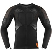 Resim Icon Field Armor Compression Streç Body Armor Siyah 