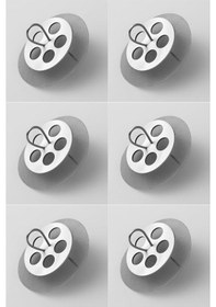 Resim 3b Trend 6 Adet Çaydanlık İçi Çay Süzgeci Demlik Süzgeç Metalik 