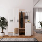 Resim Robin Home Benjamin Vestiyer Portmanto Ayakkabılık 