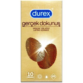 Resim Durex Gerçek Dokunuş Prezervatif 10 Adet 