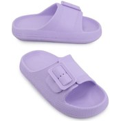 Resim Gezer Kadın Yazlık Tek Toka Ayarlanabilir Eva Banyo Bahçe Havuz Plaj Terlik Gt5yzm.15653.00.7ı2.j93 Mor 