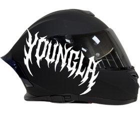 Resim Rivox Mat Siyah Youngla R1 Edition 