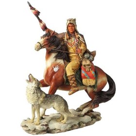 Resim WISE Veronese Serisi-WISE ATLI KURTLU KIZILDERILI-18*8,5*21 CM 