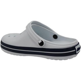 Resim Akınalbella Akınal E195 Beyaz Lacivert Beyaz (36-45) Unisex Sabo Terlik 