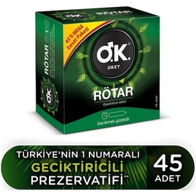 Resim Okey Rötar Prezervatif 45'li 