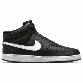 Resim Nike Court Vision Mid Nn Erkek Sneaker Ayakkabı DN3577-001-Siyah 