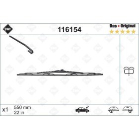 Resim Valeo SILECEK SUPURGESI ON SAG 550mm MERCEDES VITO W638 97 03 SWF 
