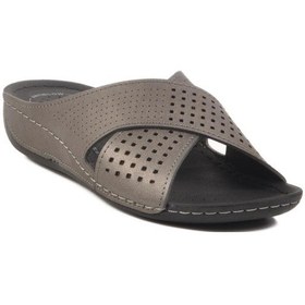 Resim Bento 16.004 Z Platin Kadın Anatomik Terlik Platin 