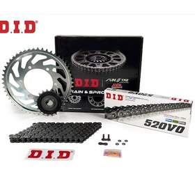 Resim Zincir Dişli Seti Cf Moto Mt 650cc Zincir: Dıd-520 Orıng-116 Ön Dişli : Jt 15t Arka Dişli: Sunstar 46t 2022-2024 