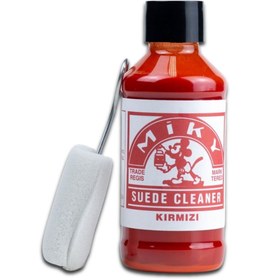 Resim Foottab Miky Kırmızı Süet Ve Nubuk Likid Ayakkabı Boyası 100 ml, Sünger Hediyeli 